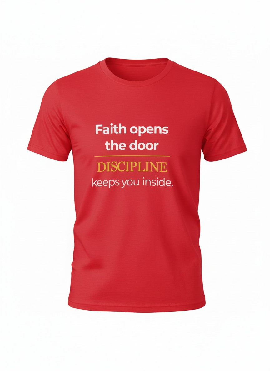 'Faith Opens the Door' Short Sleeve Tee