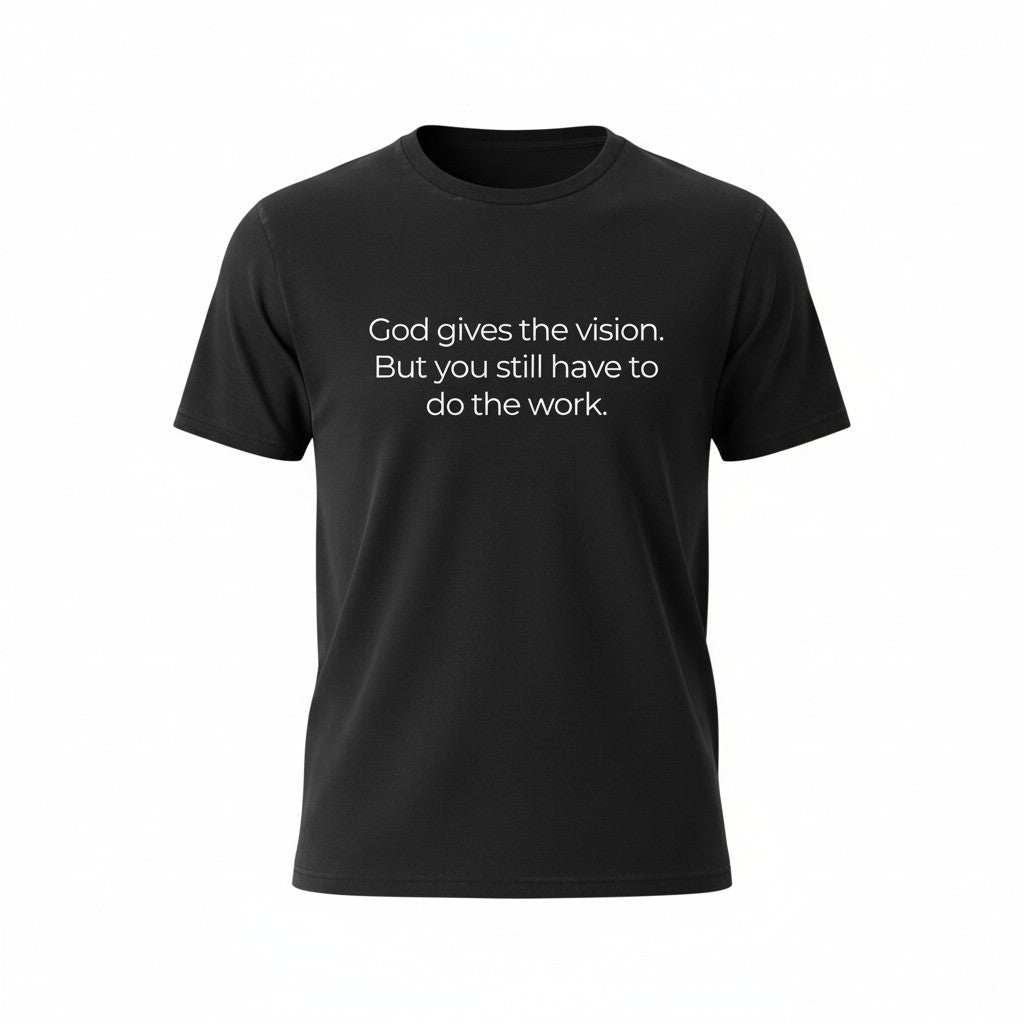 'God Gives Vision' Short Sleeve Tee