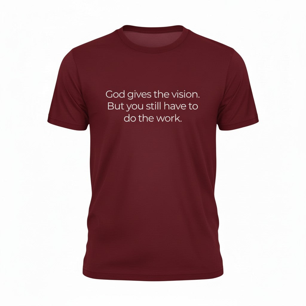 'God Gives Vision' Short Sleeve Tee