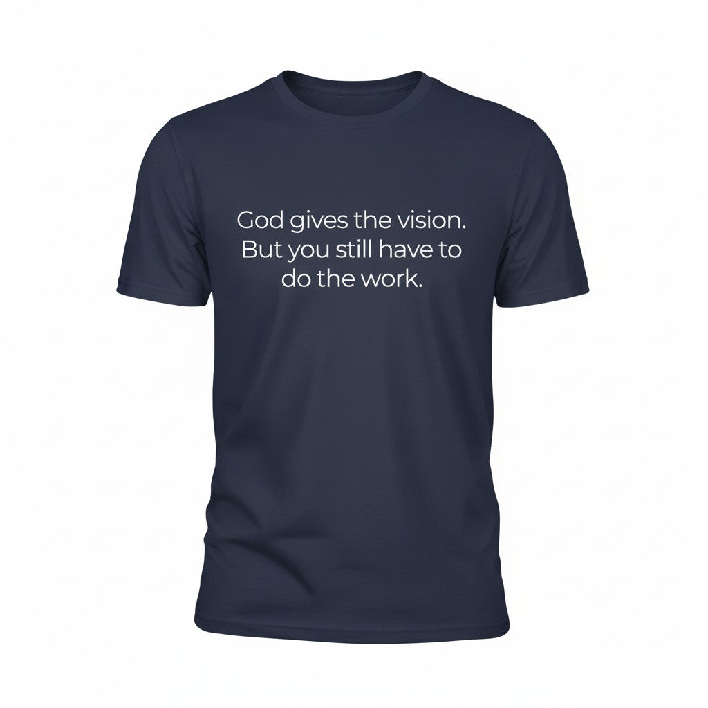 'God Gives Vision' Short Sleeve Tee