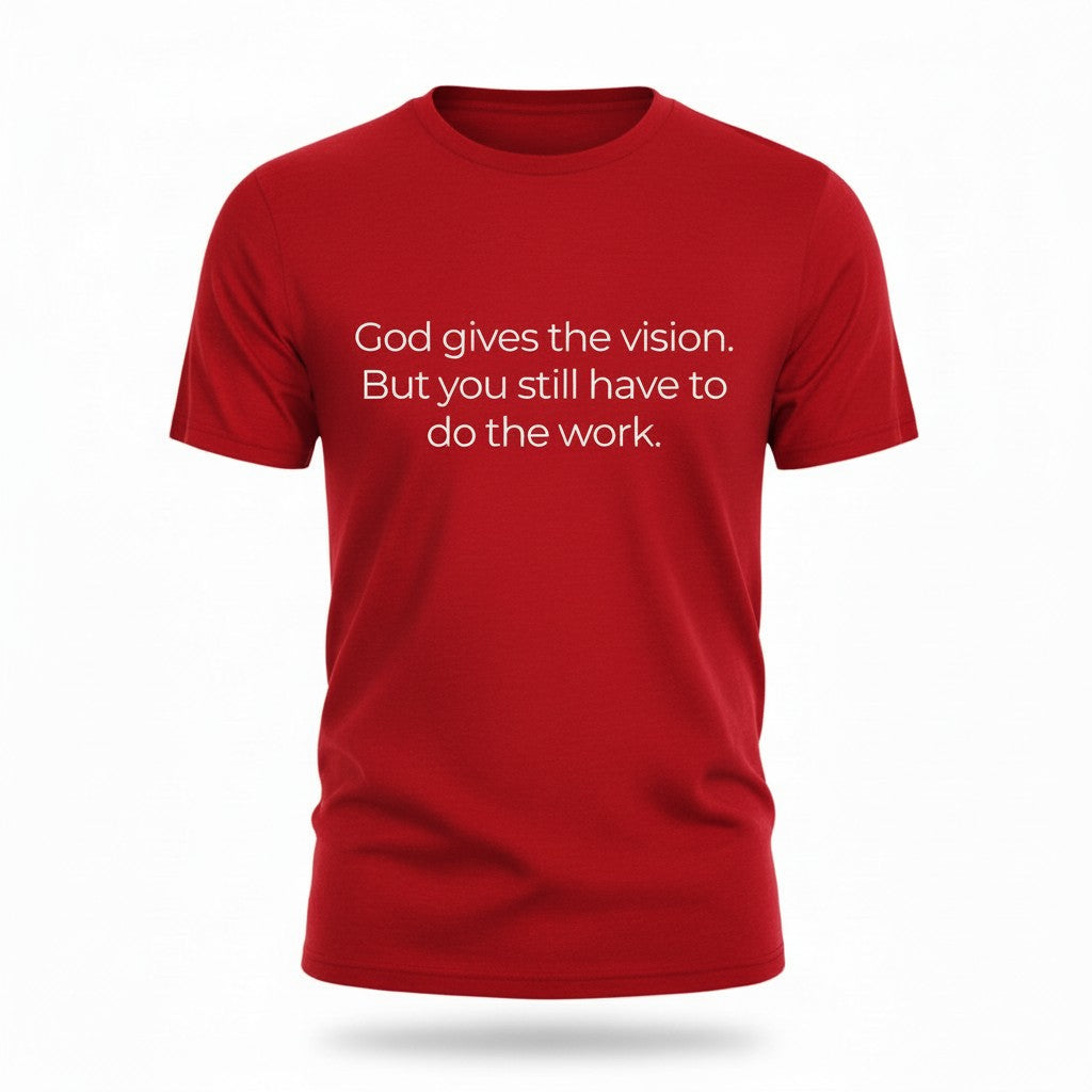 'God Gives Vision' Short Sleeve Tee