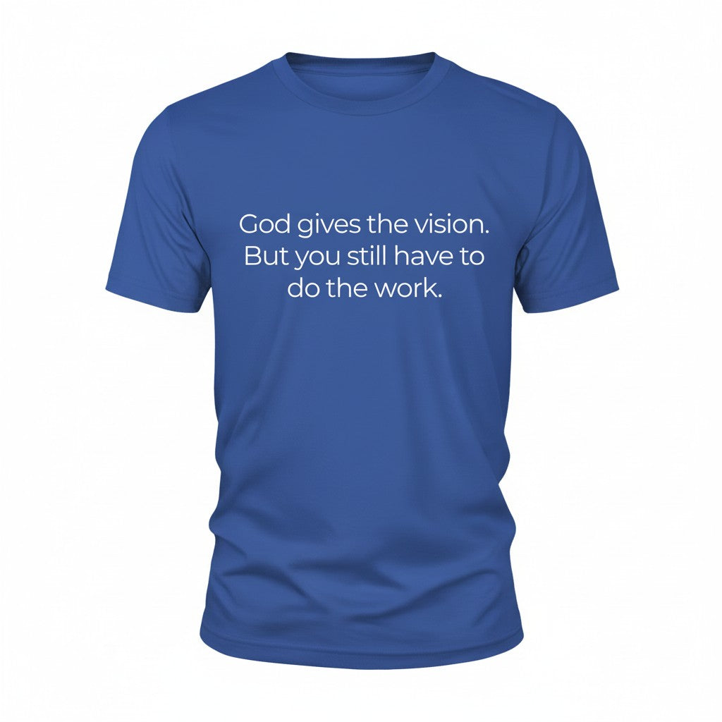 'God Gives Vision' Short Sleeve Tee