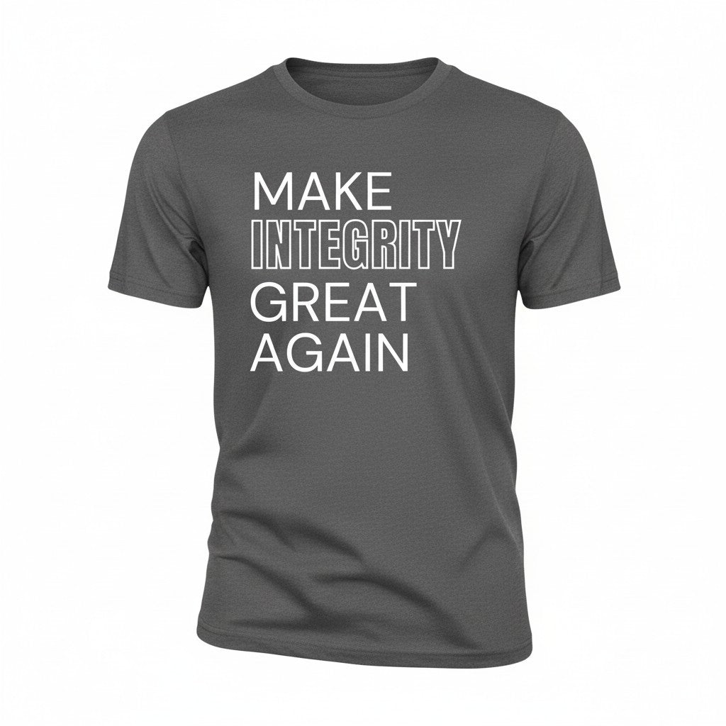 'Make Integrity Great' Short Sleeve Tee