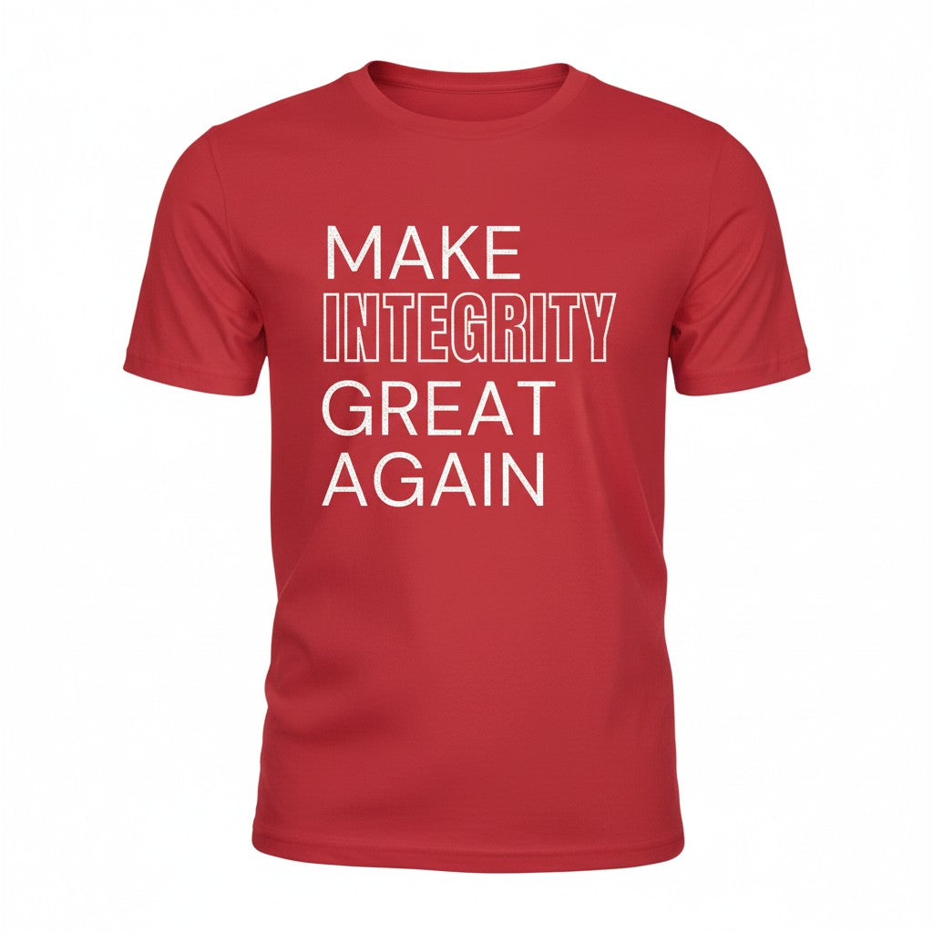 'Make Integrity Great' Short Sleeve Tee