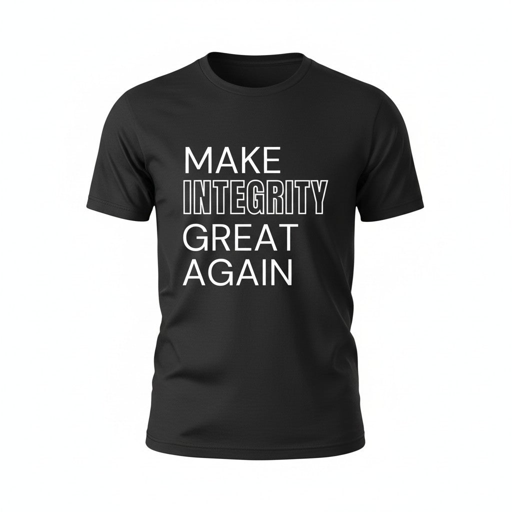 'Make Integrity Great' Short Sleeve Tee