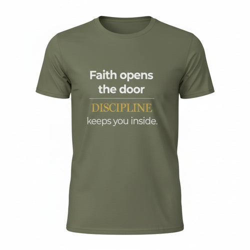 'Faith Opens the Door' Short Sleeve Tee
